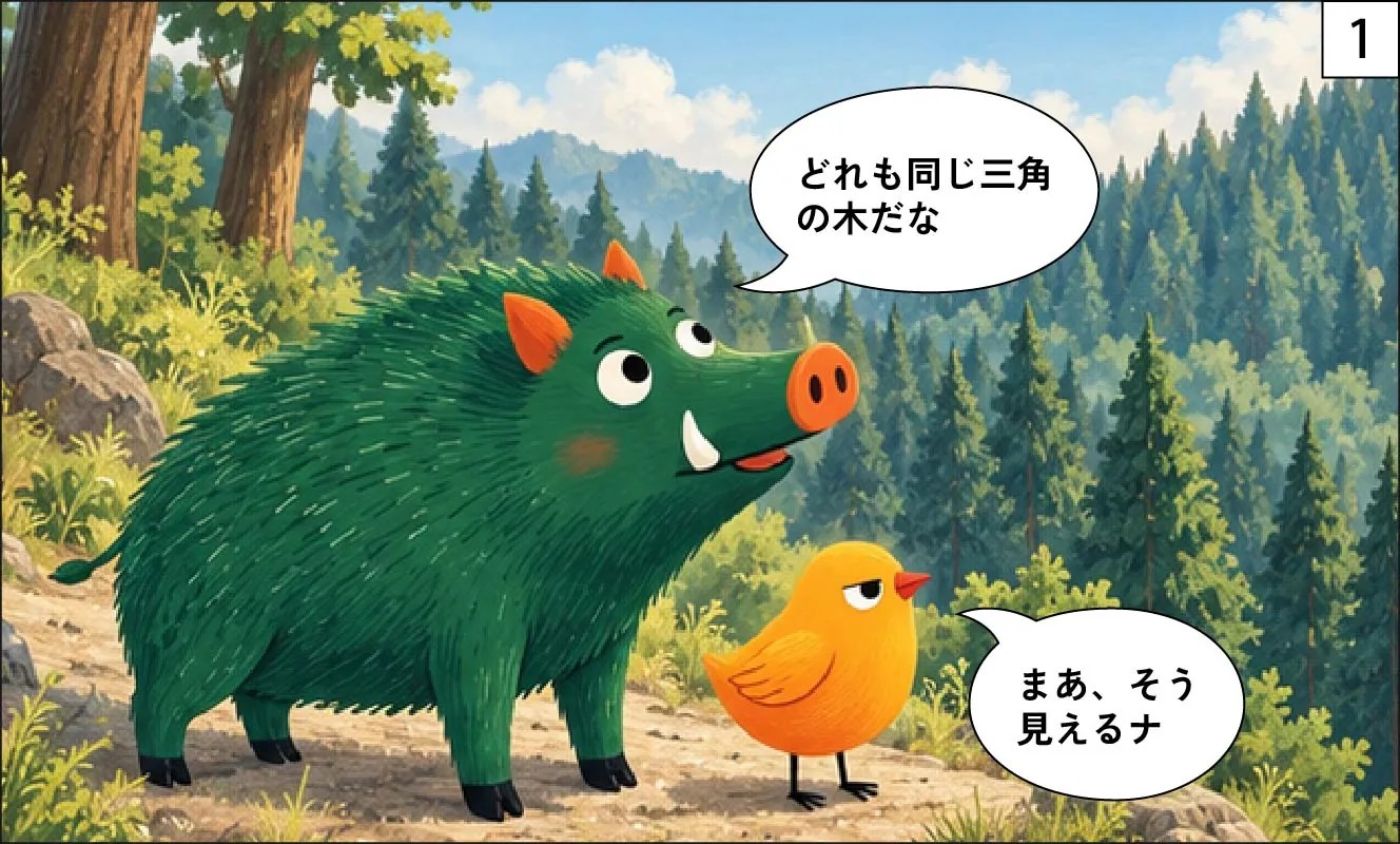 もくめディア|ヒノキとスギの見分け方-1