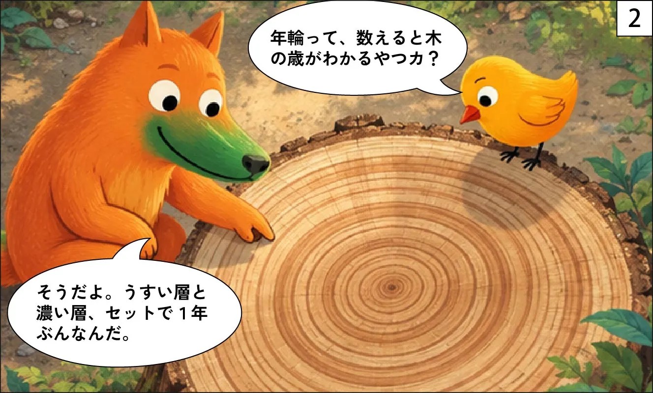 もくめディア|木の年輪はなぜできる?-2