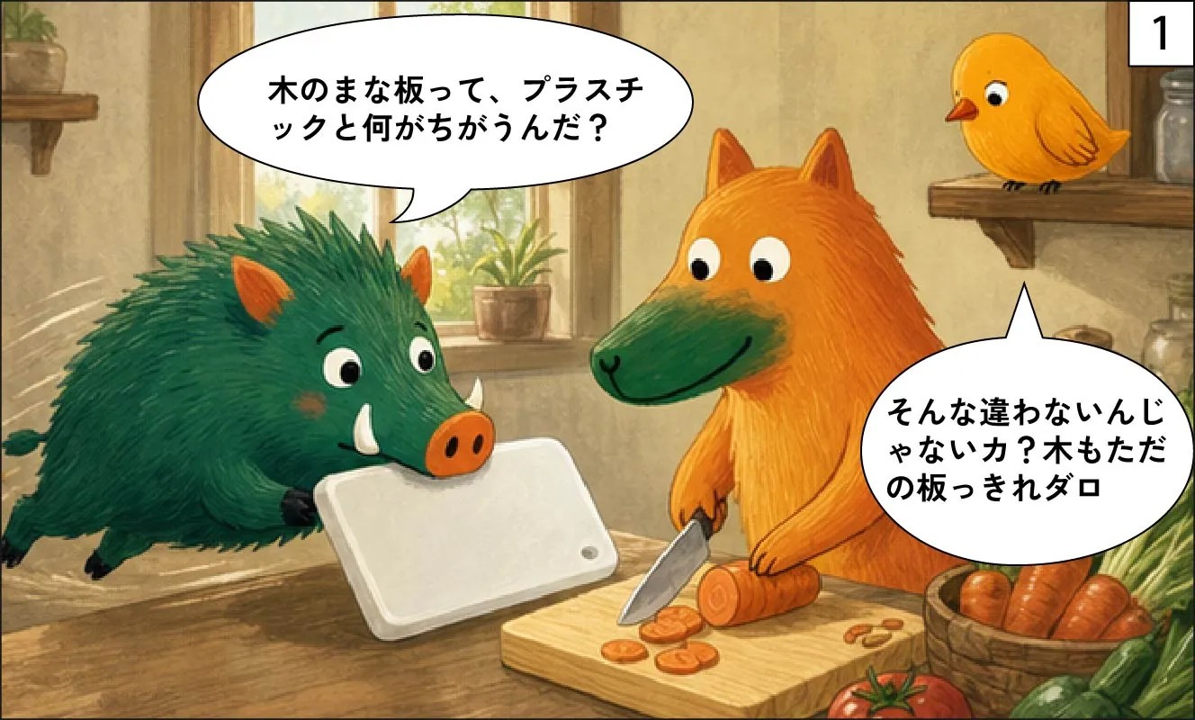 もくめディア|まな板はイチョウとヒノキどっち?-1