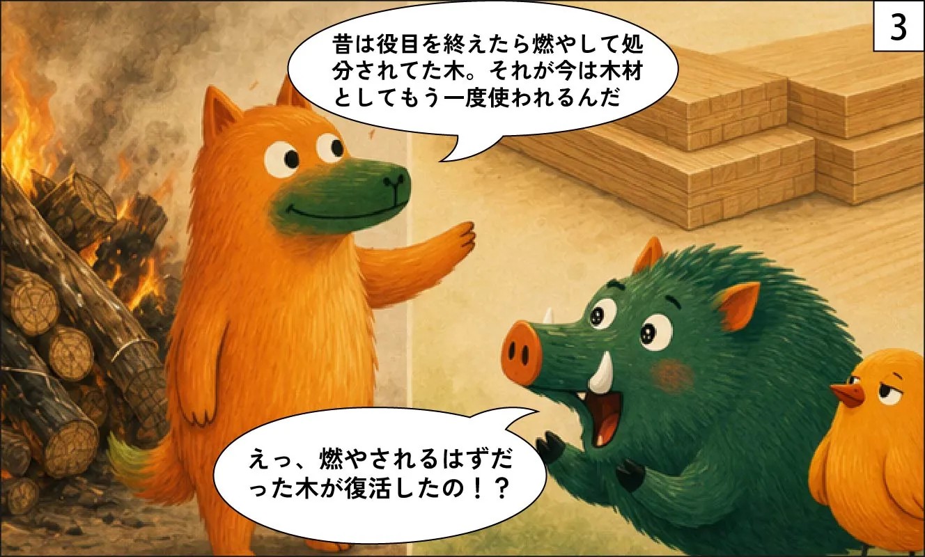 もくめディア|ラバーウッドとは?ゴムを採り終えた木の集成材-3