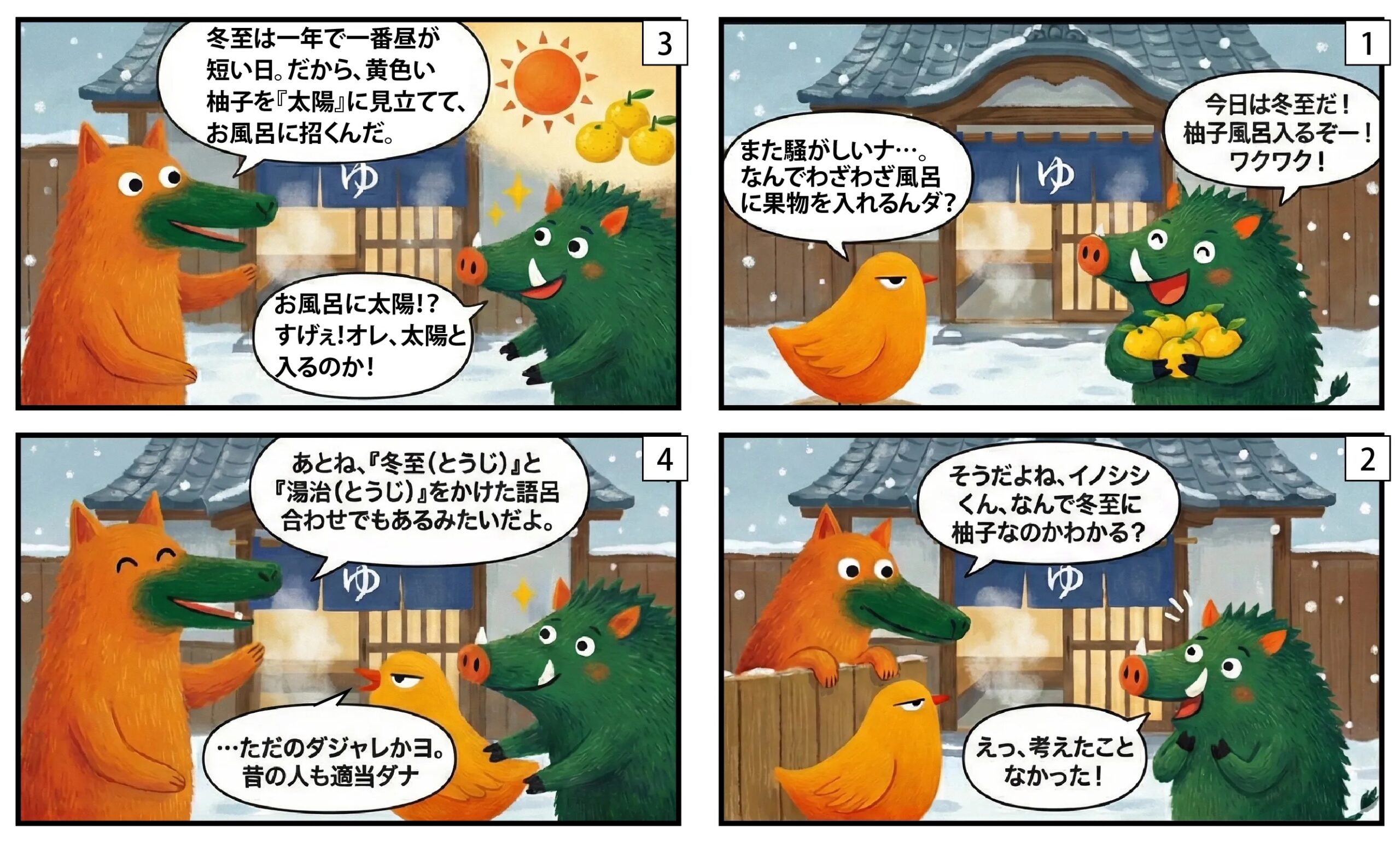 なぜ冬至に柚子風呂?①|もくめディア