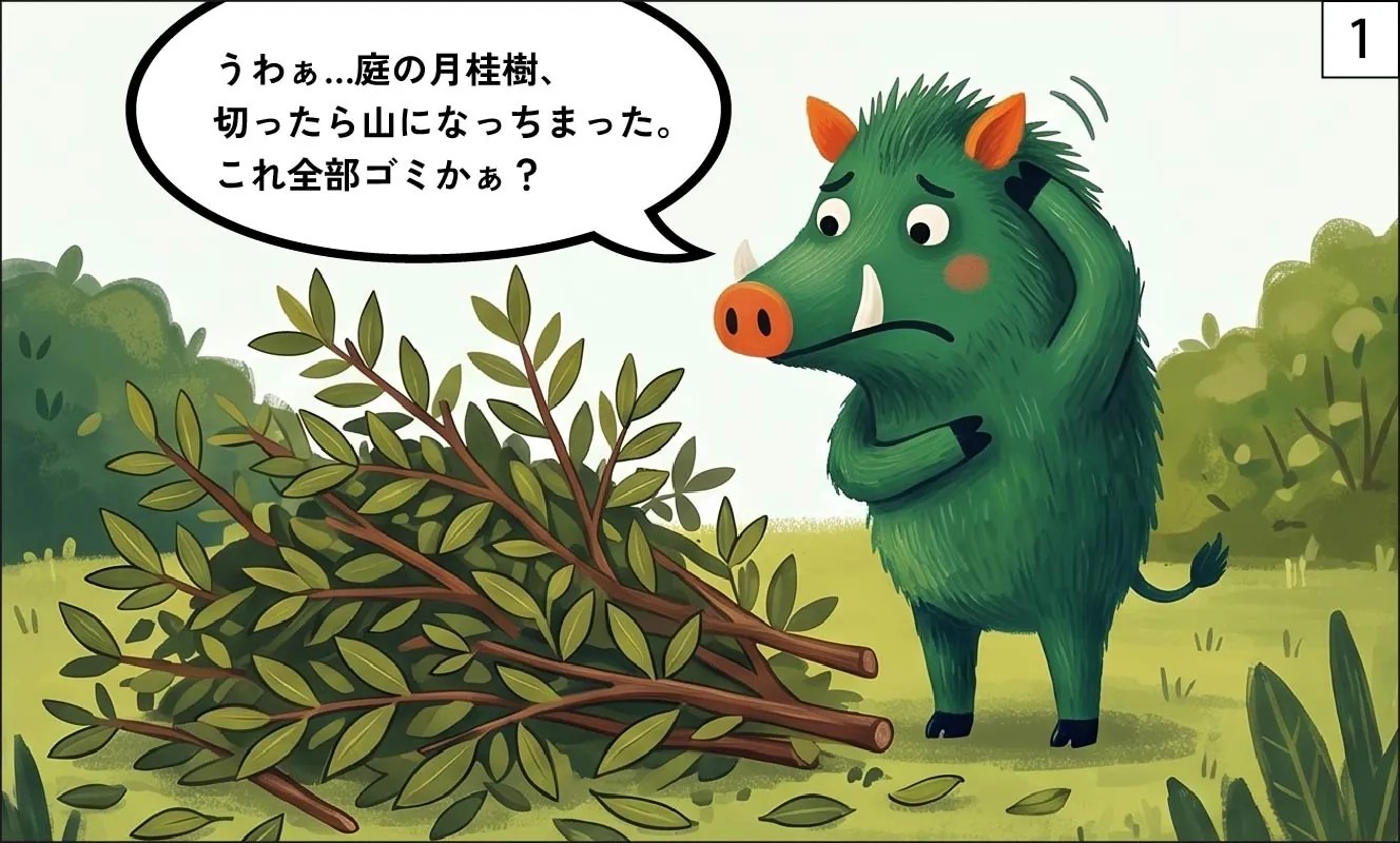 もくめディア|月桂樹(ローリエ)漫画1