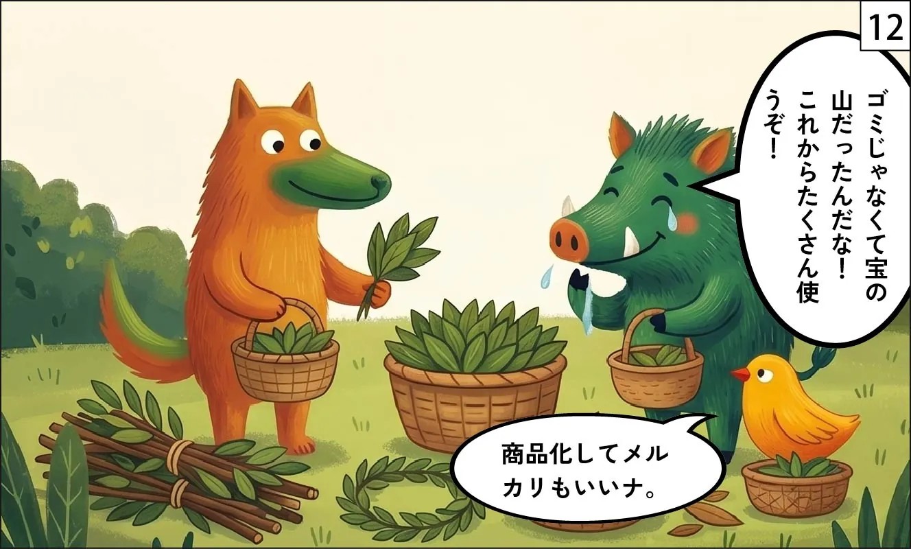 もくめディア|月桂樹(ローリエ)漫画12