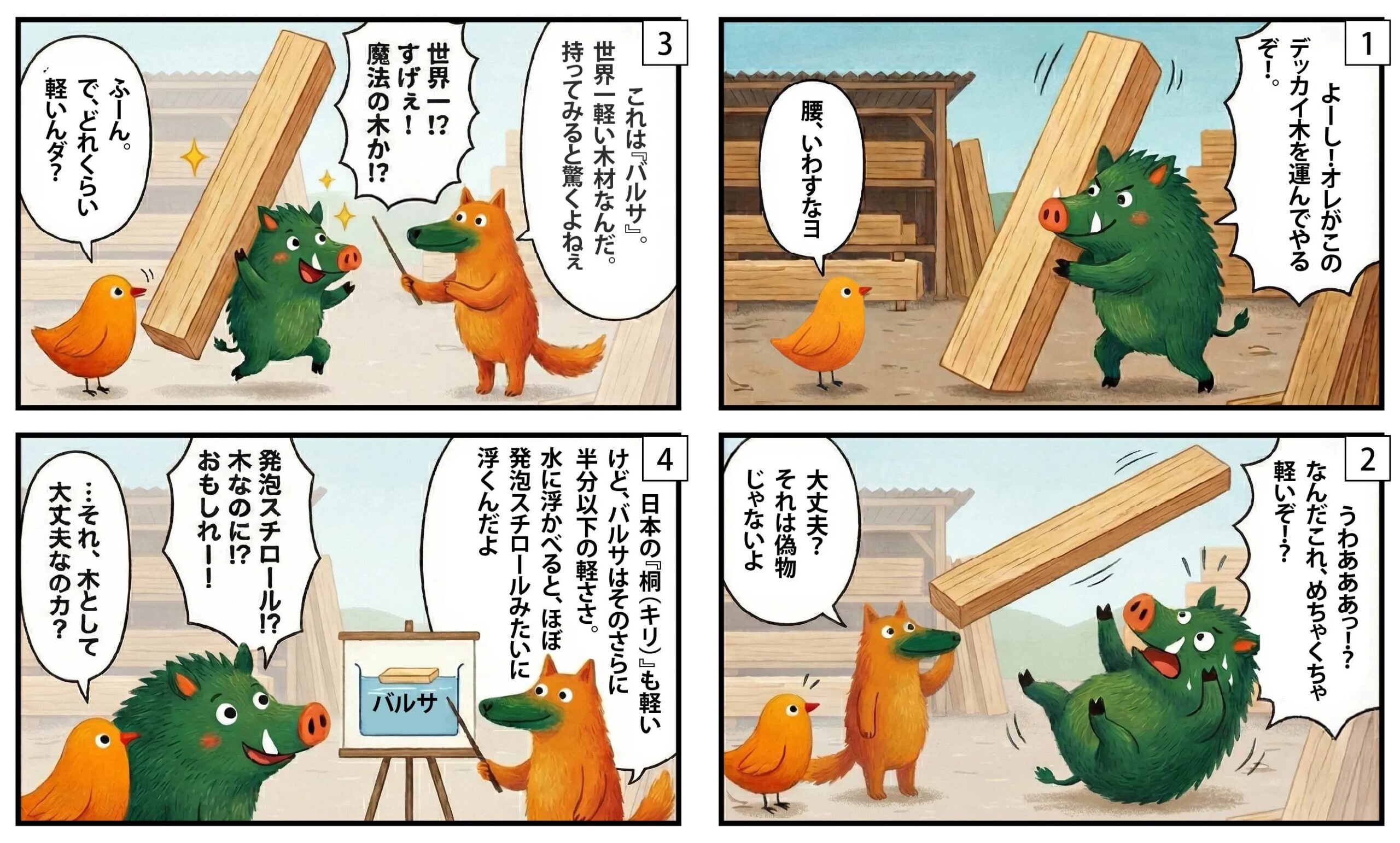 バルサ漫画①｜もくめディア