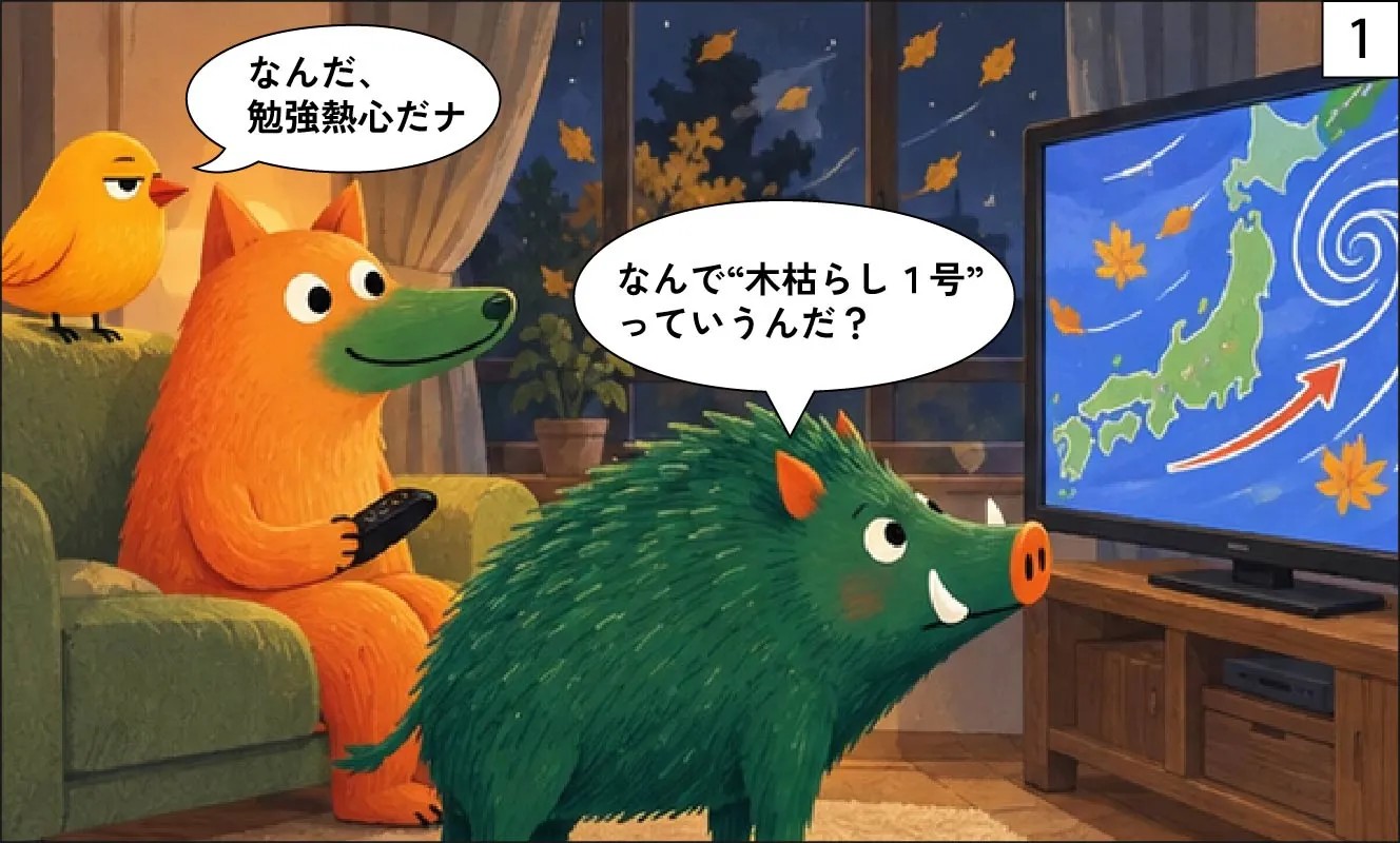 もくめディア｜木枯らし１号とは？-1